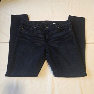 Michael Kors Women's Dark Blue Skinny Jeans